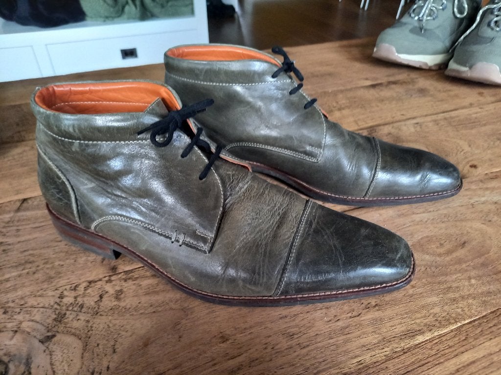 van Lier herenschoenen maat 43, Kleding | Heren, Schoenen, Ophalen, Overige kleuren, Van Lier, Zo goed als nieuw