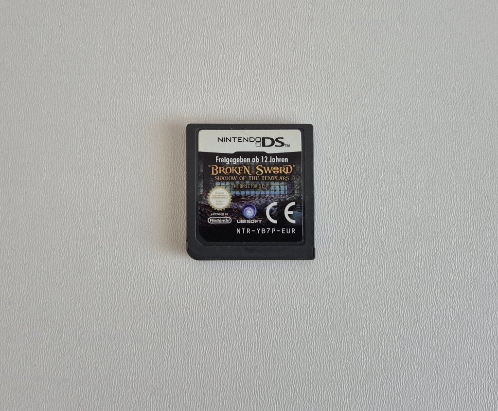 Broken Sword Shadow Of The Templars Nintendo DS Game, Gebruikt, Overige genres, 1 speler, Ophalen of Verzenden
