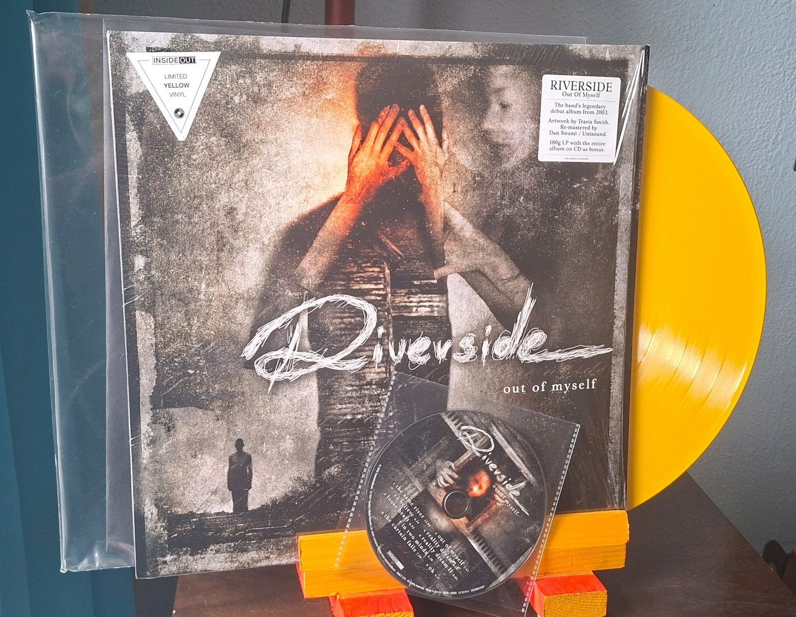 Riverside
Out of myself
YELLOW vinyl, Ophalen of Verzenden, Zo goed als nieuw, 12 inch