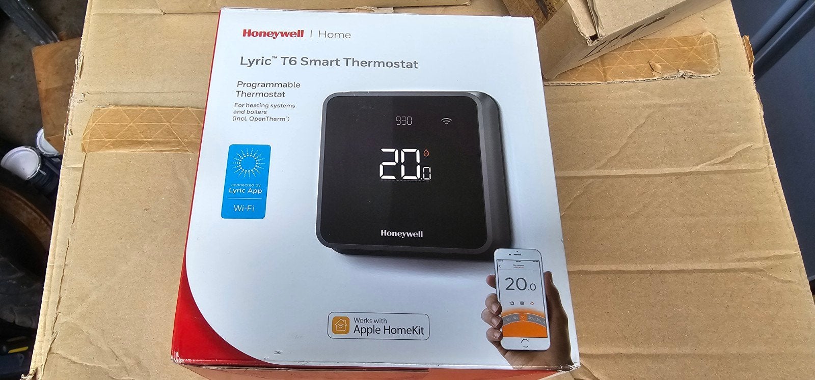 Honeywell Lyric T6 Slimme Thermostaat - Nieuw in Doos, Ophalen of Verzenden, Slimme thermostaat, Nieuw