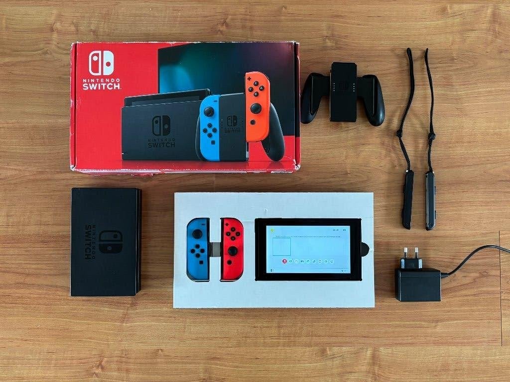 Nintendo Switch – Compleet met Doos, Ophalen of Verzenden, Refurbished, Met 1 controller, Switch Original
