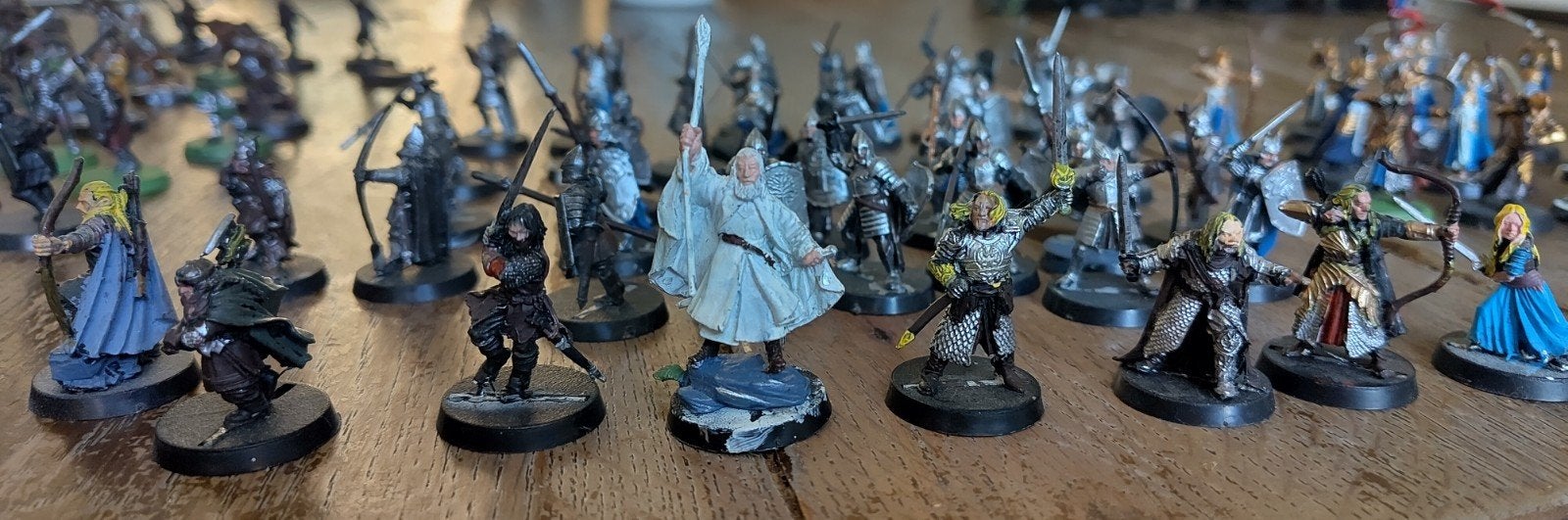 Warhammer Lord of the Rings Miniaturen: Helden en Legers, Ophalen of Verzenden, Gebruikt