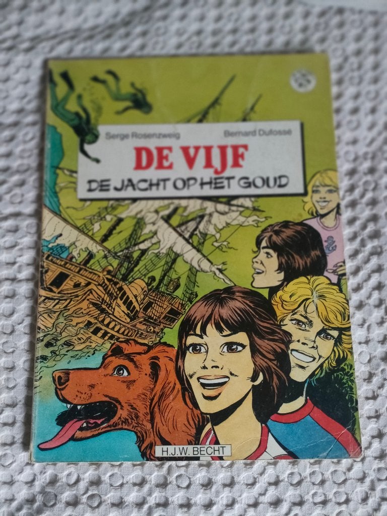 DE VIJF door Rosenzweig en Dufossé, Meerdere stripboeken, Ophalen of Verzenden, Gelezen