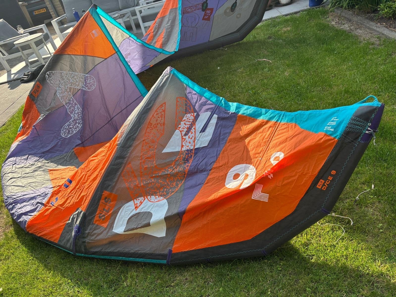 Duotone Dice 2024 7/9/11m2, Watersport en Boten, Kitesurfen, Geen board, Ophalen of Verzenden, Gebruikt