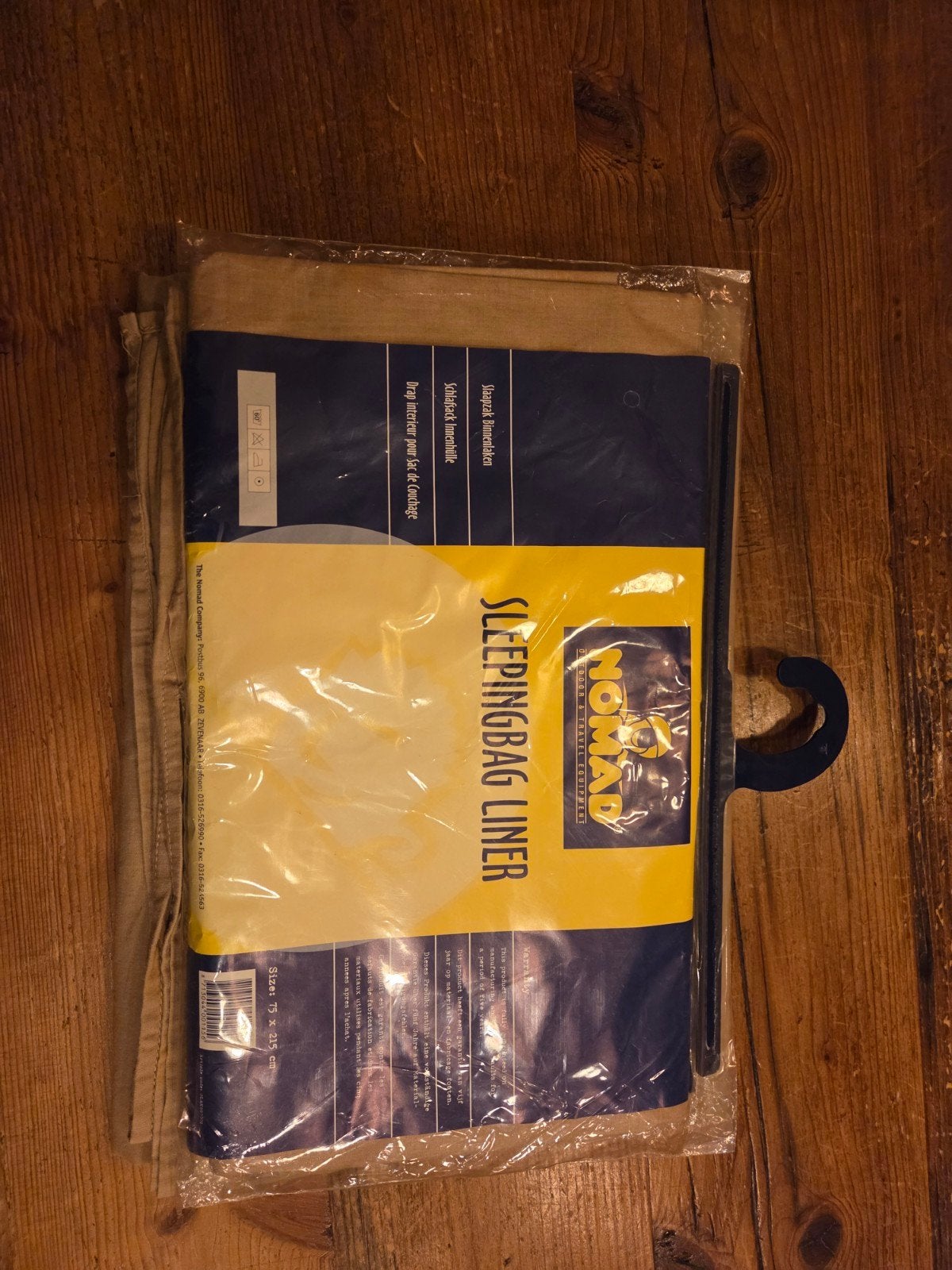 Nomad Slaapzak Binnenlaken - 75 x 215 cm, Caravans en Kamperen, Ophalen of Verzenden, Nieuw
