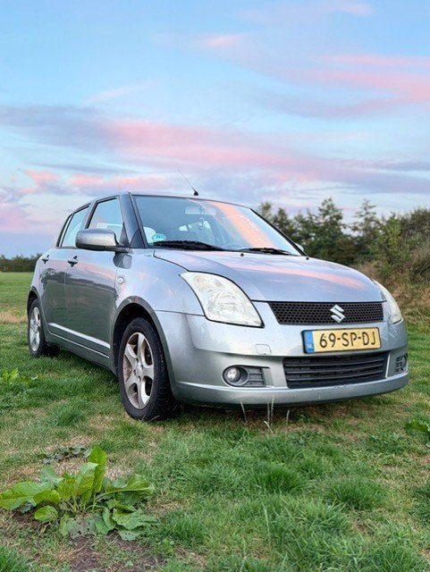 Suzuki Swift 1.3 5D 2006 Grijs, Voorwielaandrijving, Stof, 40 €/maand, 965 kg
