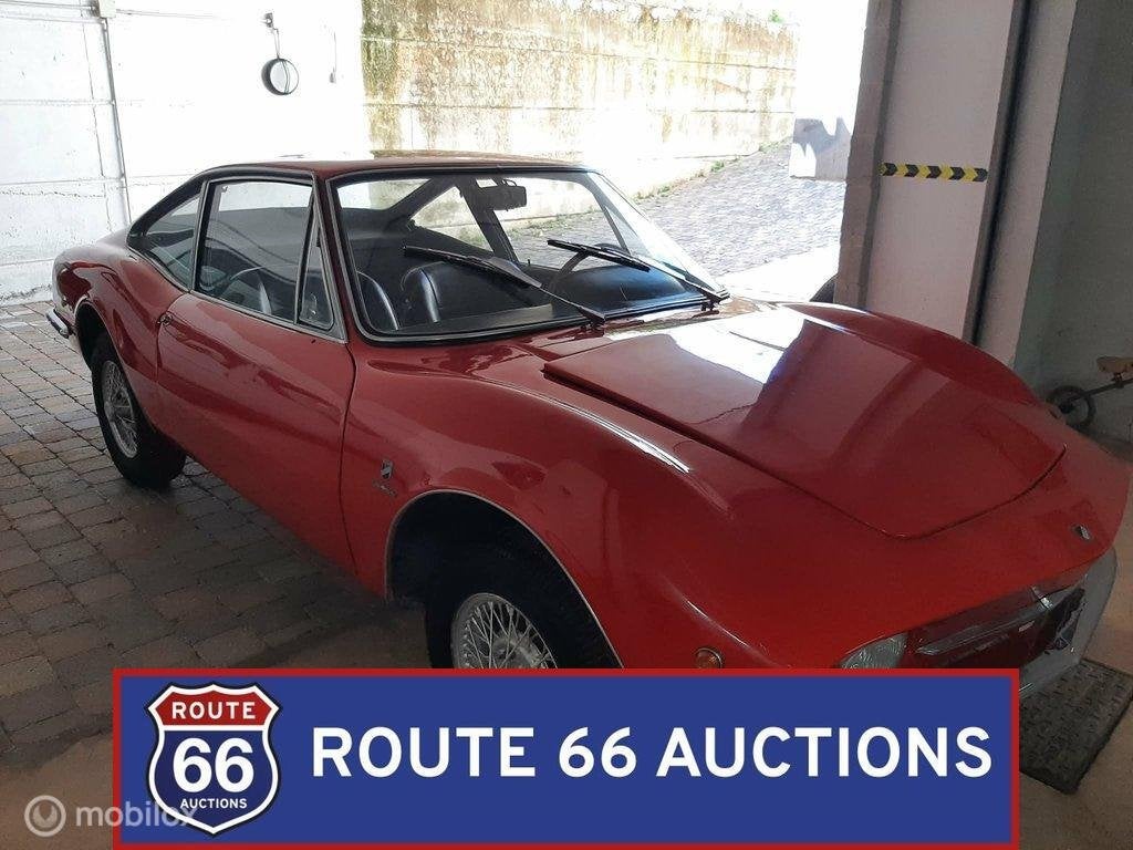 Fiat Moretti 850 Sportiva | 1969 | Route 66 Auctions, Auto's, Overige carrosserieën, Zwart, Bedrijf, Handgeschakeld