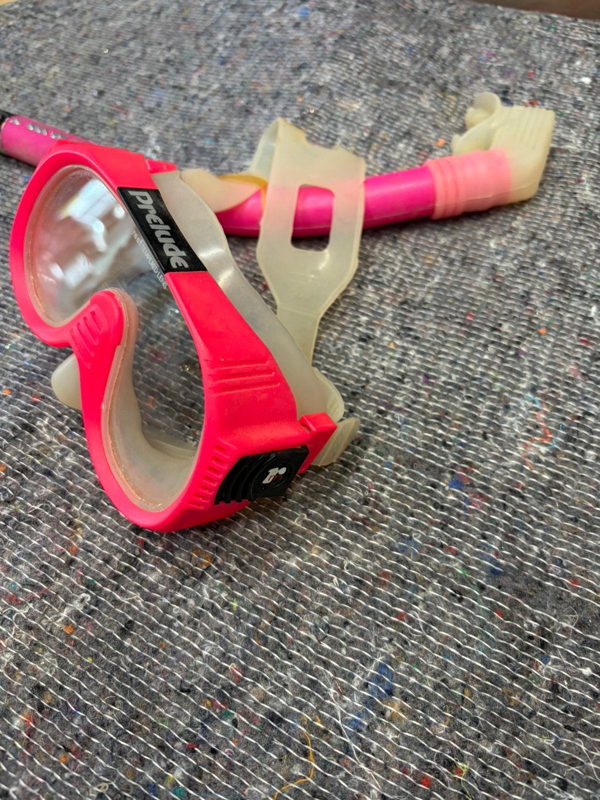Duikbril in leuk kleurtje, Ophalen of Verzenden, Gebruikt, Duikbril of Snorkel