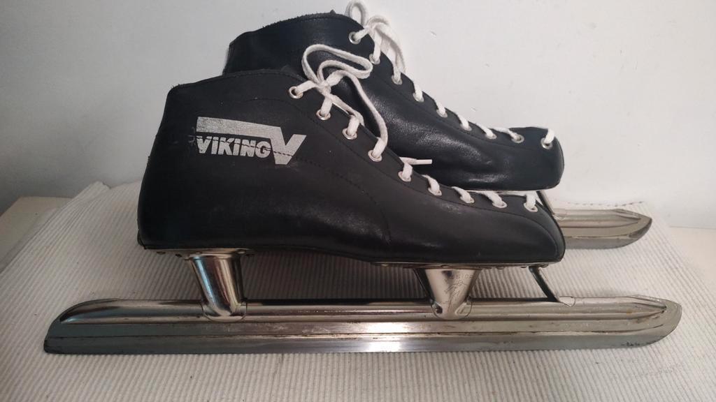 S511 Viking Halfhoge Noren maat 40, geslepen., Sport en Fitness, Schaatsen, Ophalen, Viking, Gebruikt, Viking