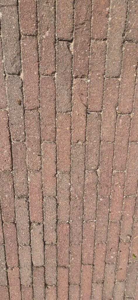 Ca. 32 m² Kijlstra waaltjes Groninger Bruin 20x5x7, Ophalen, Gebruikt, Klinkers, 10 m² of meer