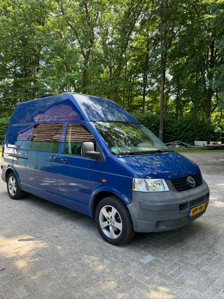 VW T5 camper let op BENZINE lage belasting ., Auto's, Blauw, 2260 kg, Bedrijf, 115 pk