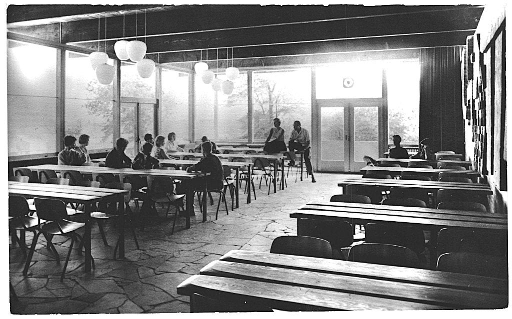 805212	_Noordwijkerhout	1968 Jeugdherberg De Duinark gelopen, Ophalen of Verzenden, 1960 tot 1980, Gelopen, Zuid-Holland