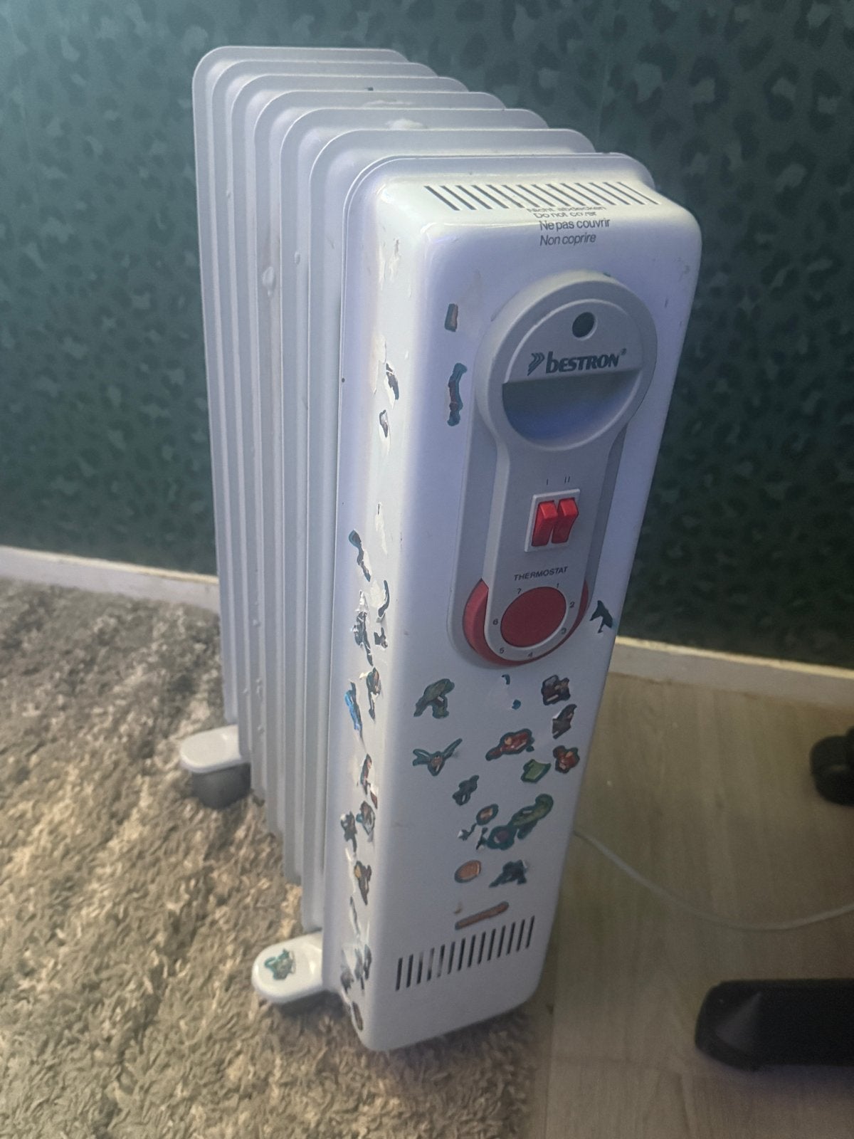 Bestron Oliegevulde Radiator - Compact en Efficiënt, Doe-het-zelf en Verbouw, Radiator, Minder dan 60 cm, Ophalen of Verzenden