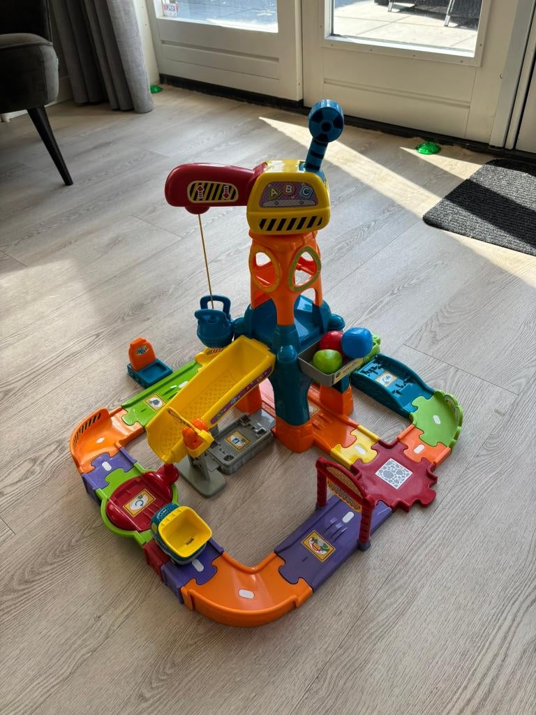 Toet Toet auto's bouwplaats, Kinderen en Baby's, Speelgoed | Vtech, Ophalen, Zo goed als nieuw, 2 tot 4 jaar