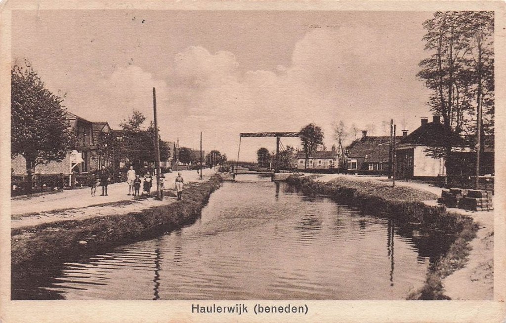 703-040-027 Haulerwijk (Beneden), Verzamelen, Verzenden, Voor 1920, Friesland