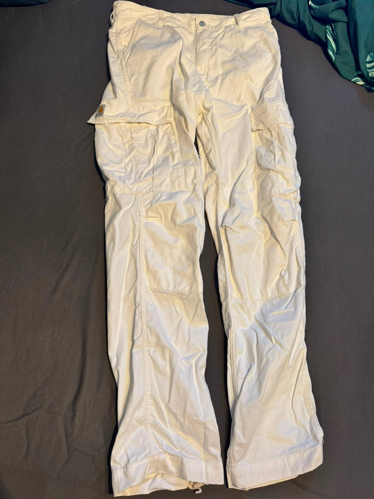 Carhartt Regular Cargo Pant – Wit (W34/L34), Ophalen of Verzenden, Zo goed als nieuw, Wit, W33 - W34 (confectie 48/50)
