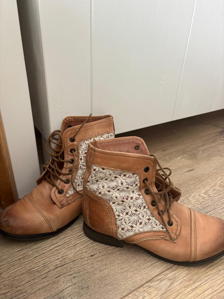Steve madden laarsjes, Ophalen of Verzenden, Gedragen, Zwart