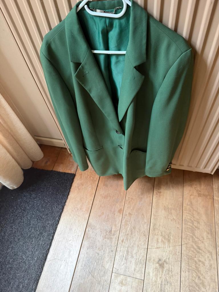 Zgan oversized jasje in mooie groene kleur, maat 40, Kleding | Dames, Maat 38/40 (M), Ophalen of Verzenden, Zo goed als nieuw