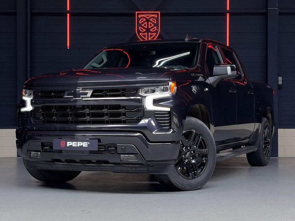 Chevrolet Silverado 1500 RST 4x4 |PANO|TREK|ACC|BOSE|360, Auto's, Chevrolet, Automaat, 309 pk, Gebruikt, Euro 6