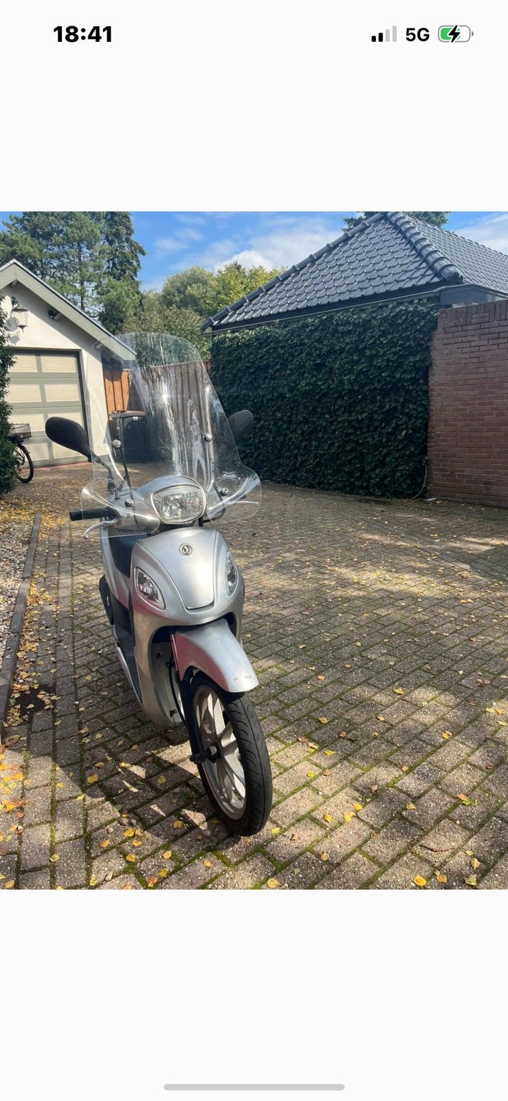 Scooter blauw kenteken, Ophalen, Gebruikt, Benzine, Overige merken