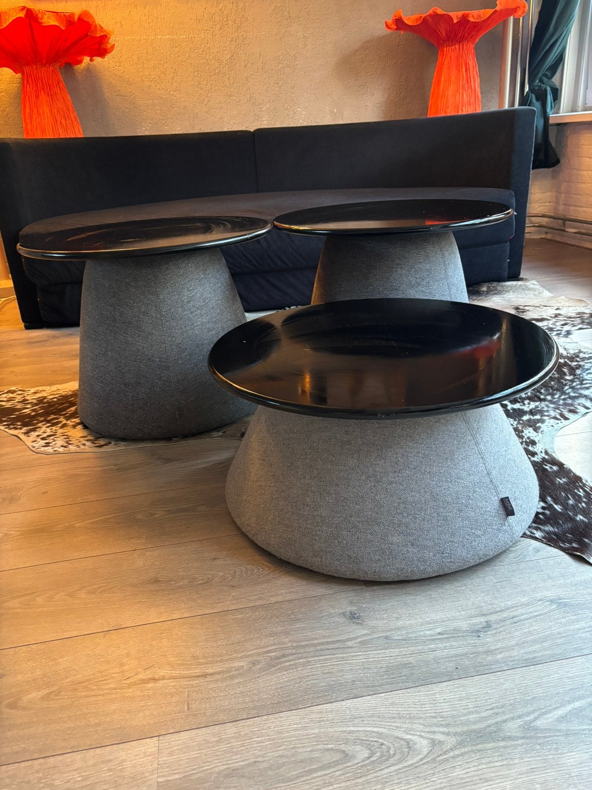 3 Artifort Terp tafels, Ophalen, Zo goed als nieuw, Rechthoekig, 50 tot 100 cm