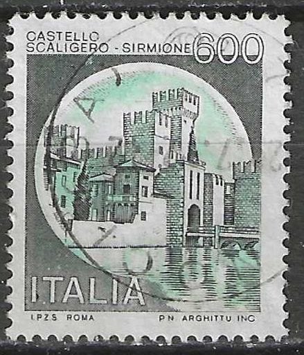Italie 1980 - Yvert 1452 - Rocca Scaligero - 600 l.  (ST), Verzenden, Gestempeld