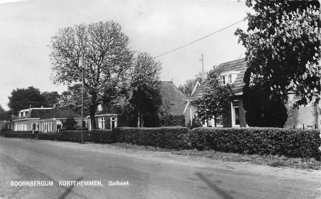 703-042-043 Boornbergum Kortehemmen Galhoek, Verzenden, Voor 1920, Friesland