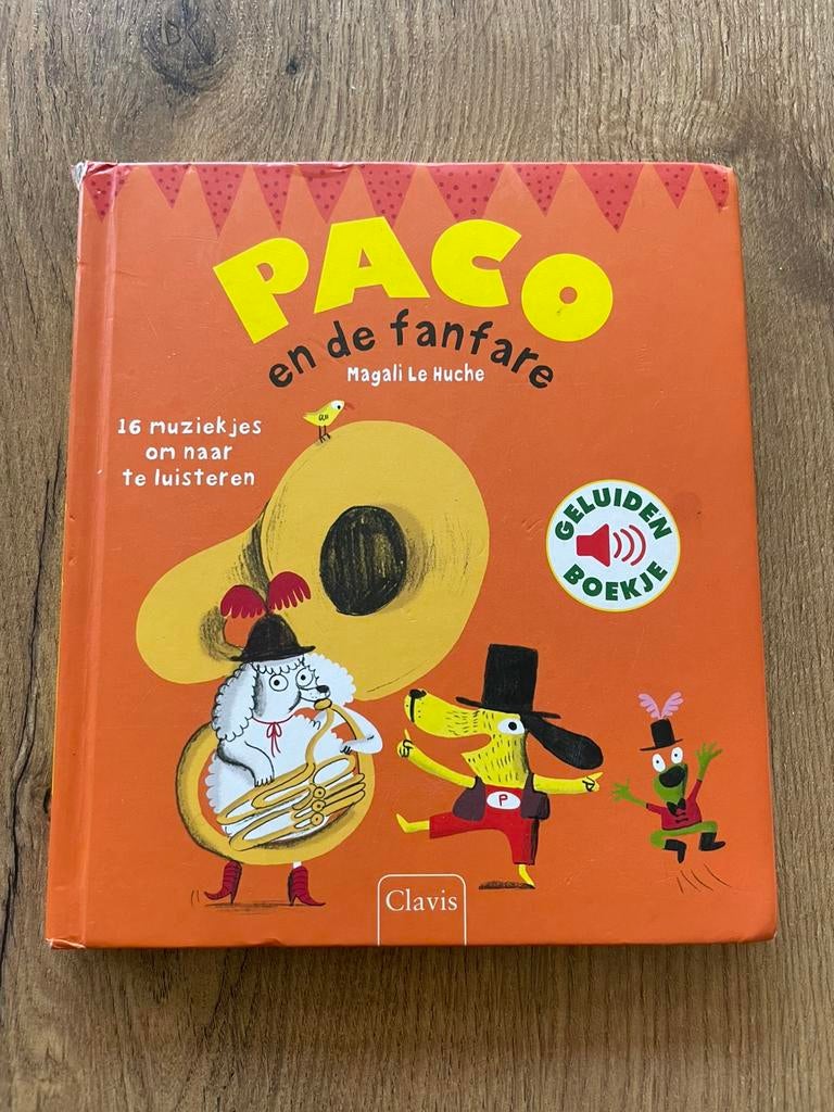 PACO en de fanfare. PACO et le rock., Ophalen of Verzenden, Gelezen, 3 tot 4 jaar