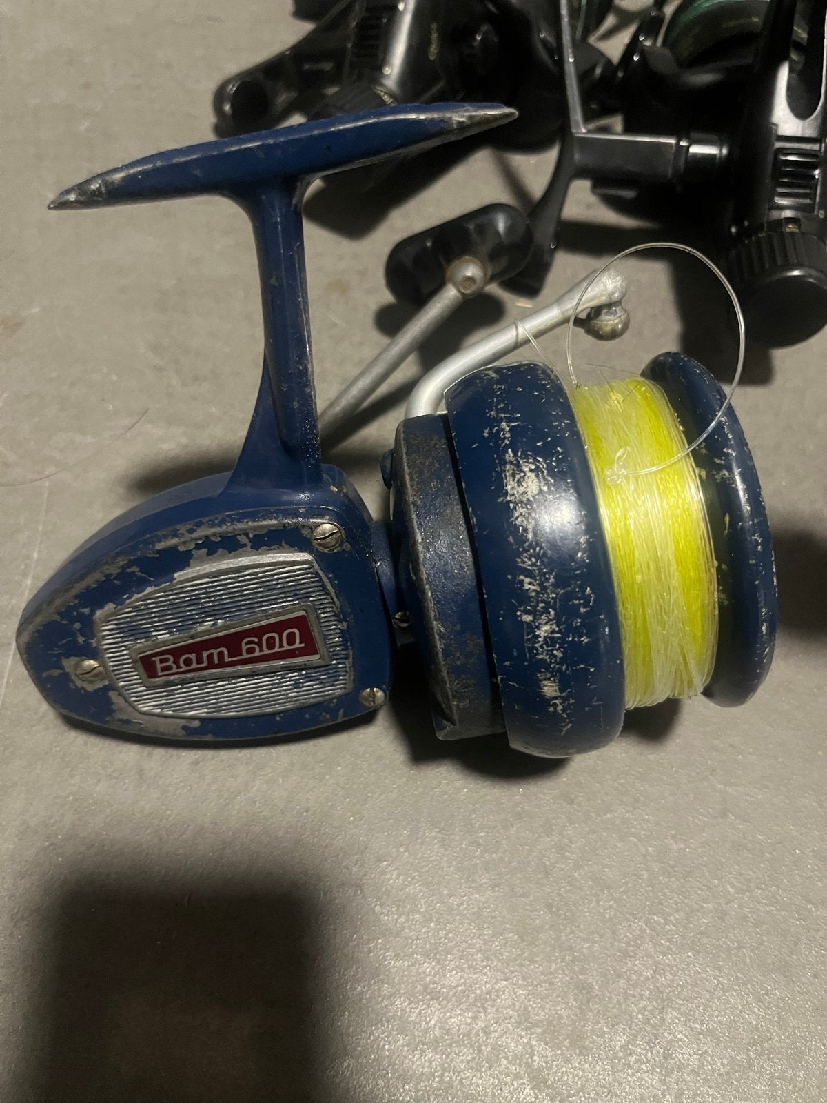 Vintage Bam 600 vismolen - Gebruikt, Watersport en Boten, Ophalen of Verzenden, Gebruikt, Molen