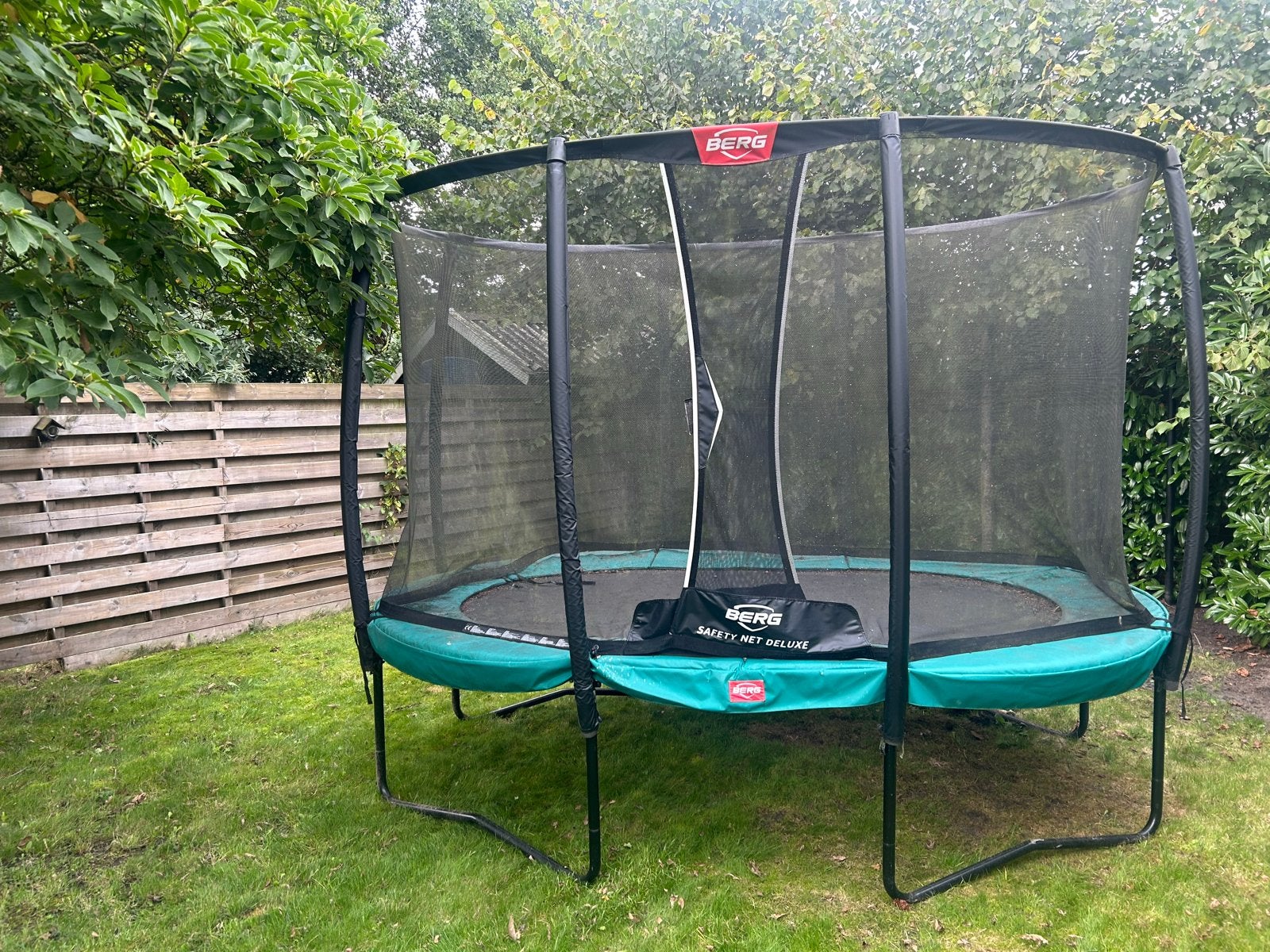 BERG Grand Champion 350x250cm Safety Net Deluxe  nette staat, Ophalen of Verzenden, Gebruikt