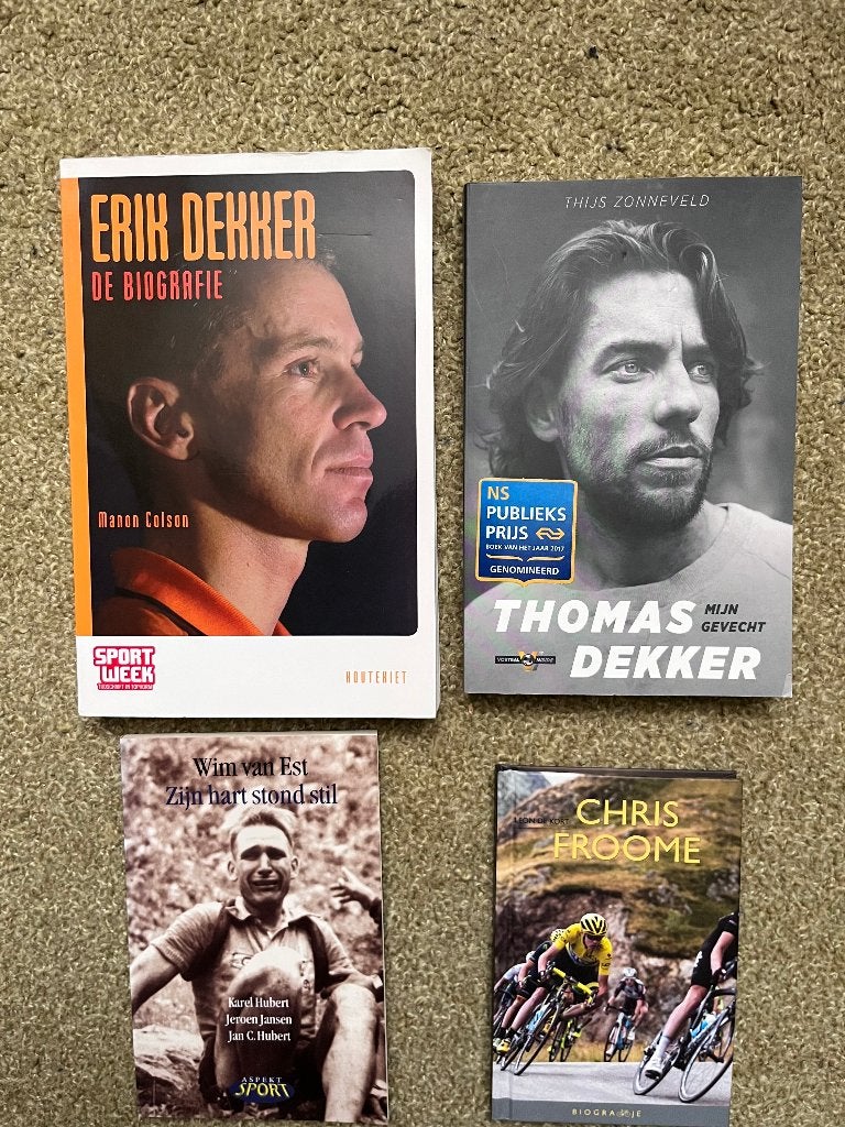 Wielren boeken, Boeken, Ophalen of Verzenden, Zo goed als nieuw, Diverse auteurs, Lopen en Fietsen