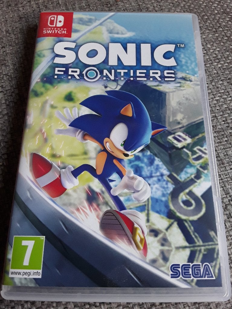Nintendo Switch Game Sonic Frontiers, Avontuur en Actie, 1 speler, Ophalen of Verzenden, Zo goed als nieuw