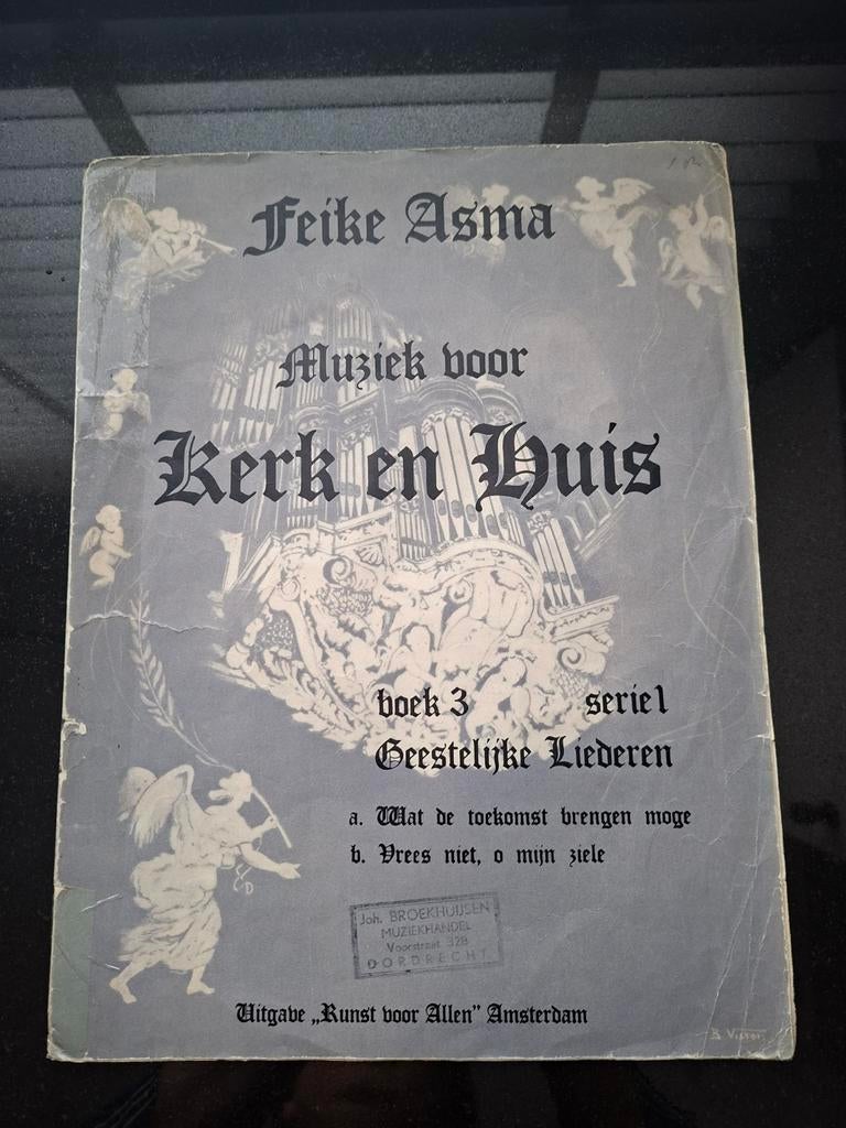 Feike Asma - Muziek voor Kerk en Huis - Geestelijke Liederen, Muziek en Instrumenten, Bladmuziek, Gebruikt, Ophalen of Verzenden