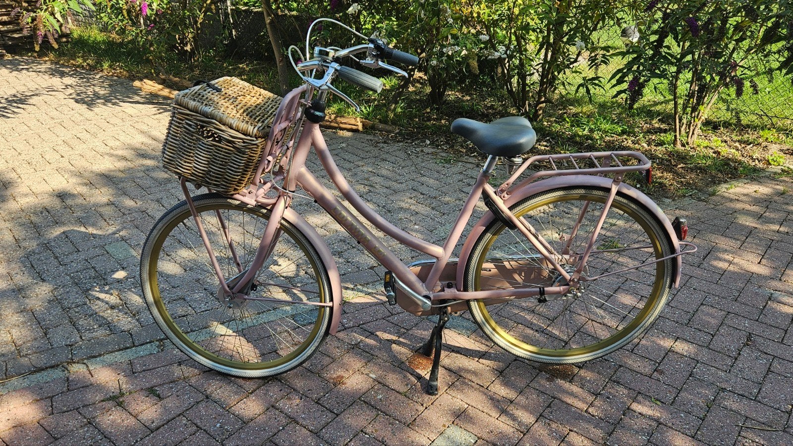 Cortina U4 Transport 28" Damesfiets met 3 versnellingen, Fietsen en Brommers, 47 tot 50 cm, Versnellingen, Zo goed als nieuw, Schijfrem