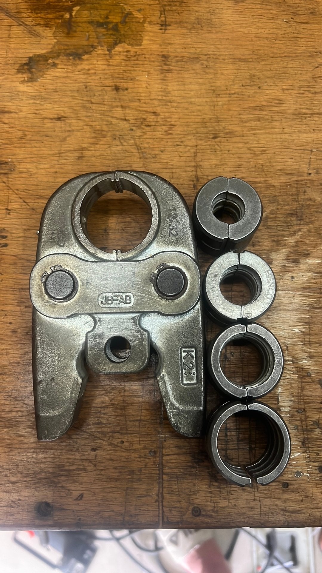 Persbekken set henco 16-32, Ophalen of Verzenden