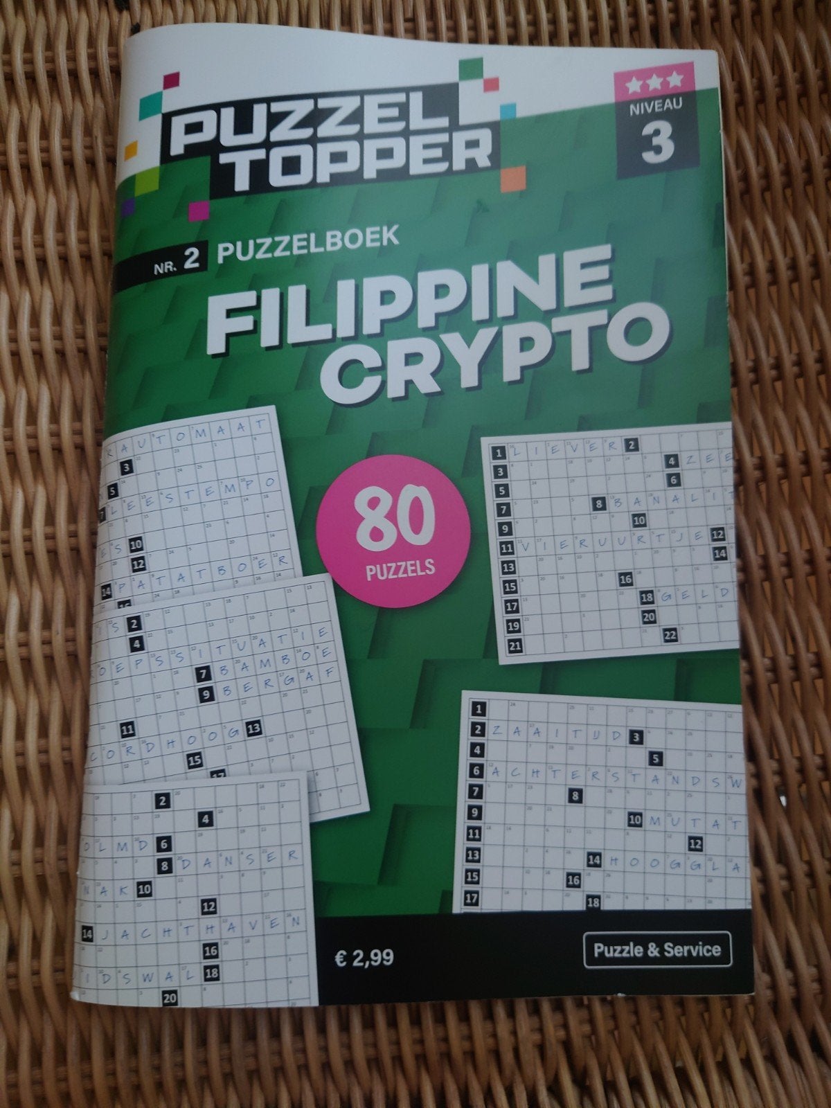 filipine crypto puzzelboekje, Ophalen, Nieuw