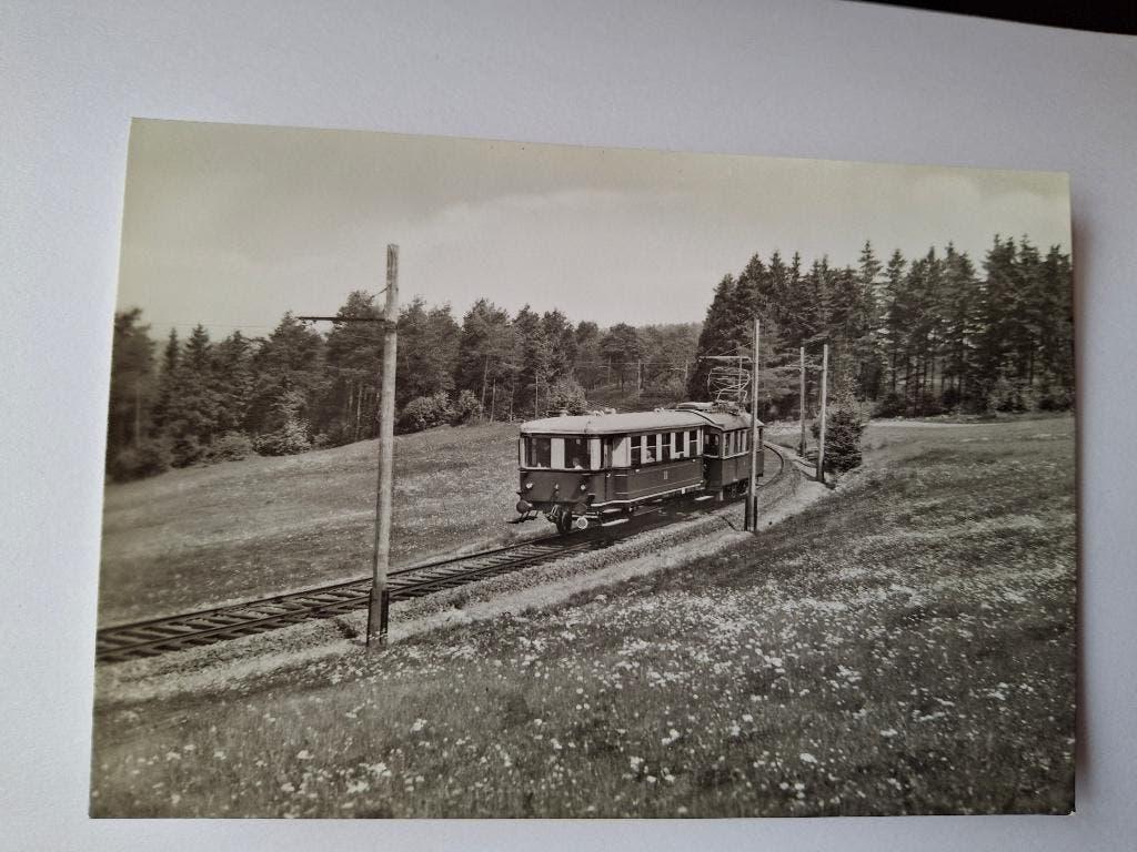 Ansichtkaart Thüringer Bergbahn spoorwegen, Ophalen of Verzenden, 1940 tot 1960, Ongelopen, Voertuig