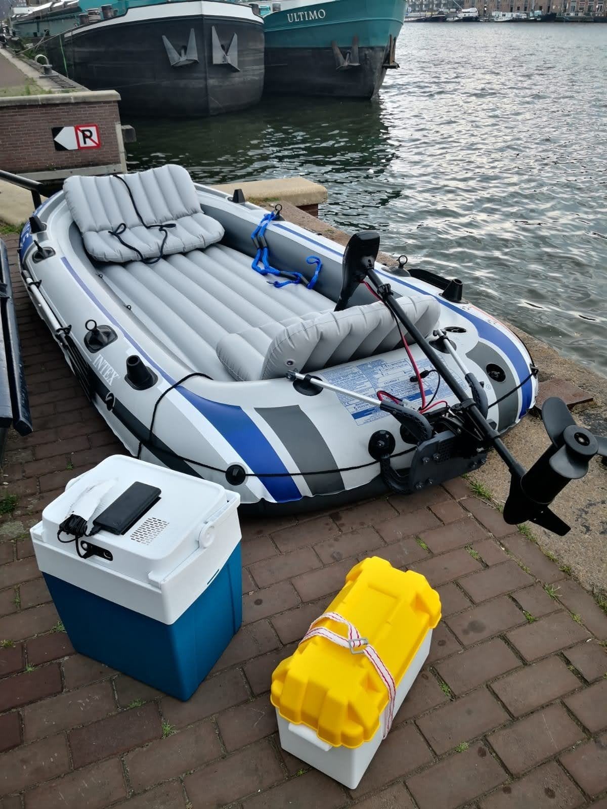 Intex Excursion 5 Boot (Opknapper / Fixer-Upper), Ophalen, Drie personen of meer, Overige typen, Gebruikt
