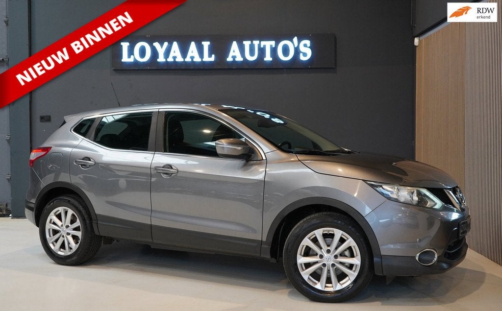 Nissan Qashqai 1.2 Acenta | NAVI | AIRCO | CRUISE | TREKHAAK, Auto's, Nissan, Bedrijf, Te koop, Qashqai, ABS, Achteruitrijcamera