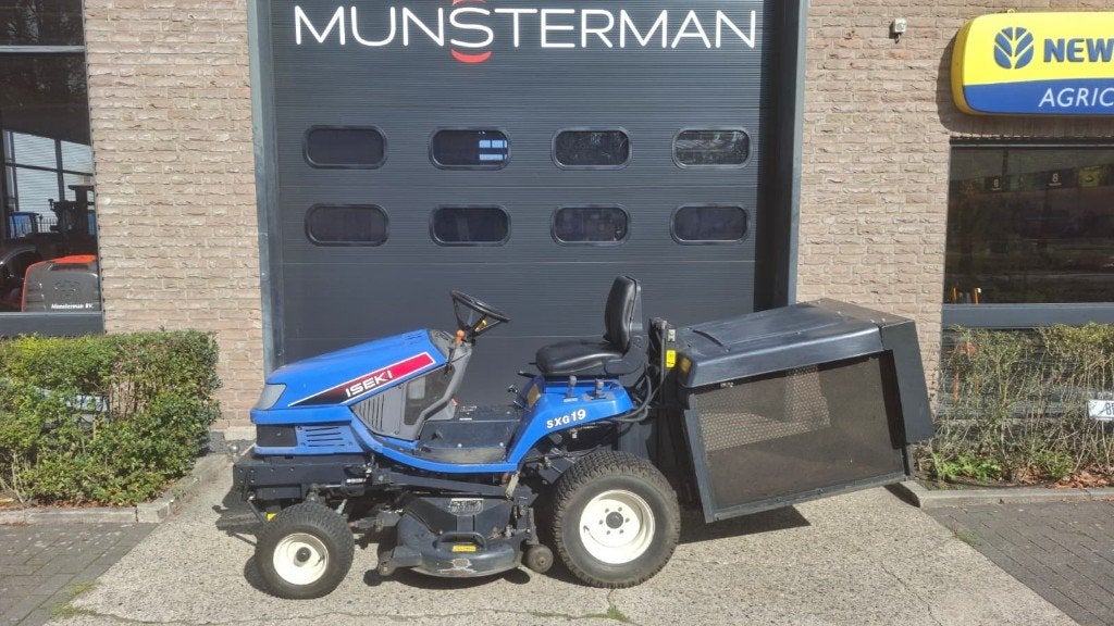Iseki SXG19H, Gebruikt, Ophalen of Verzenden, Opvangbak, 120 cm of meer