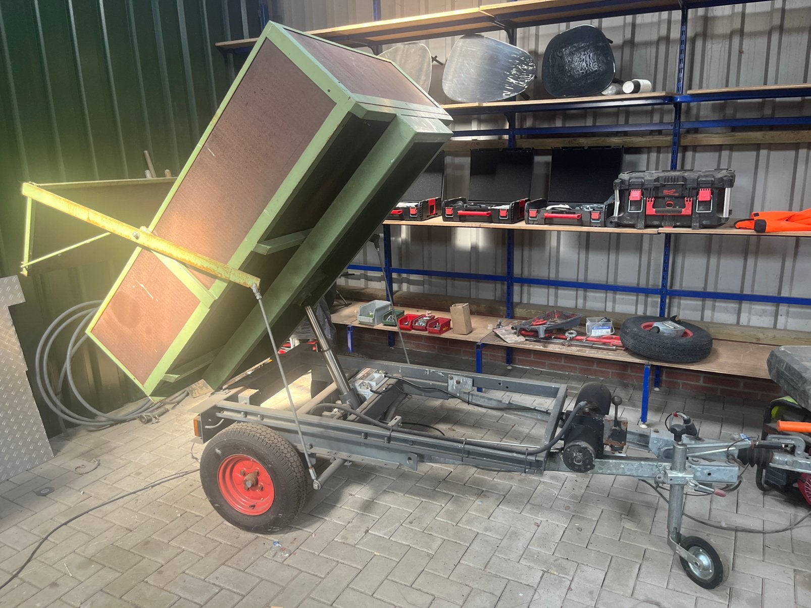 Electrische kieper /kipper, Zakelijke goederen, Ophalen, Dumper