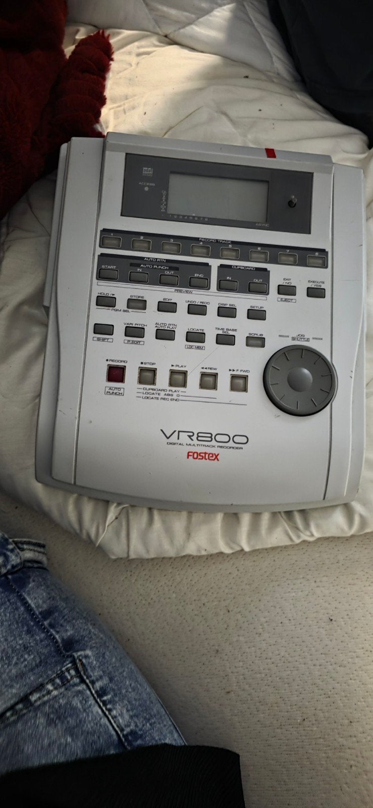 Fostex VR800 Digitale Multitrack Recorder, Ophalen