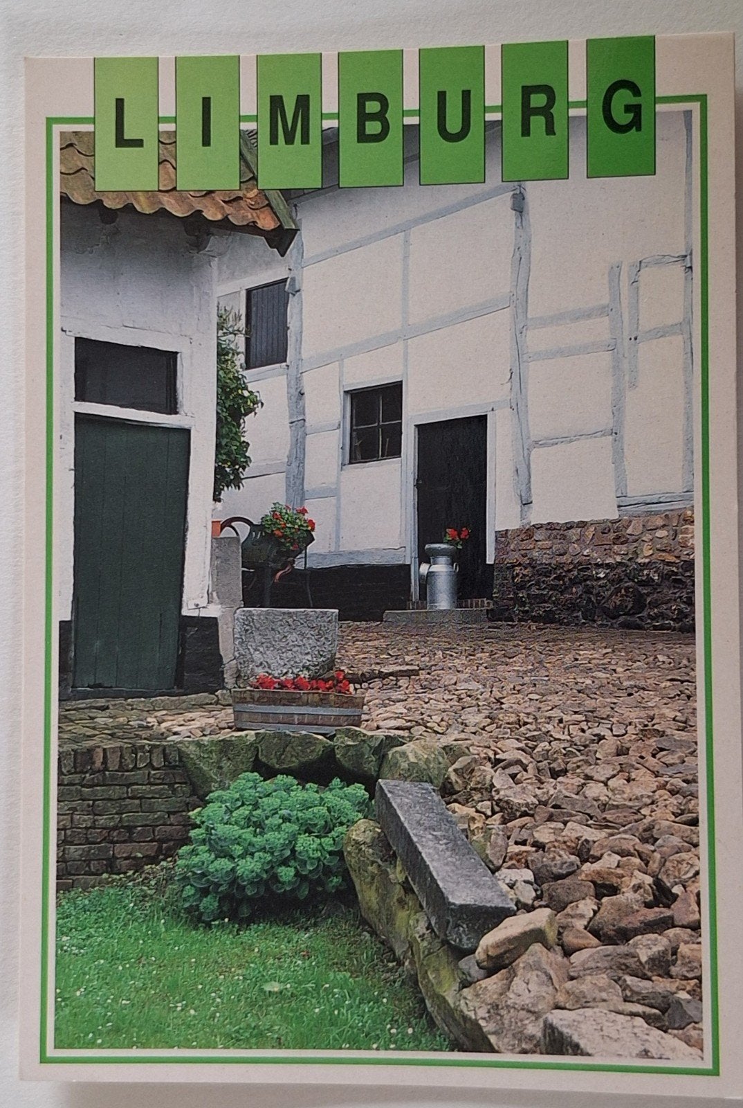 Oude Ansichtkaart Limburg - Boerderij, Ophalen of Verzenden, 1980 tot heden, Gelopen, Limburg