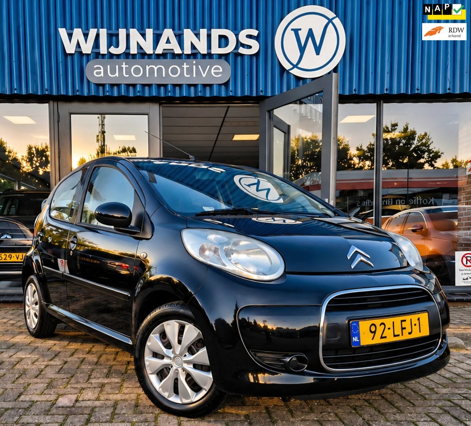 Citroen C1 1.0-12V Ambiance Keurige c1 Elektrische ramen, Auto's, Voorwielaandrijving, Dealer onderhouden, C1, Origineel Nederlands