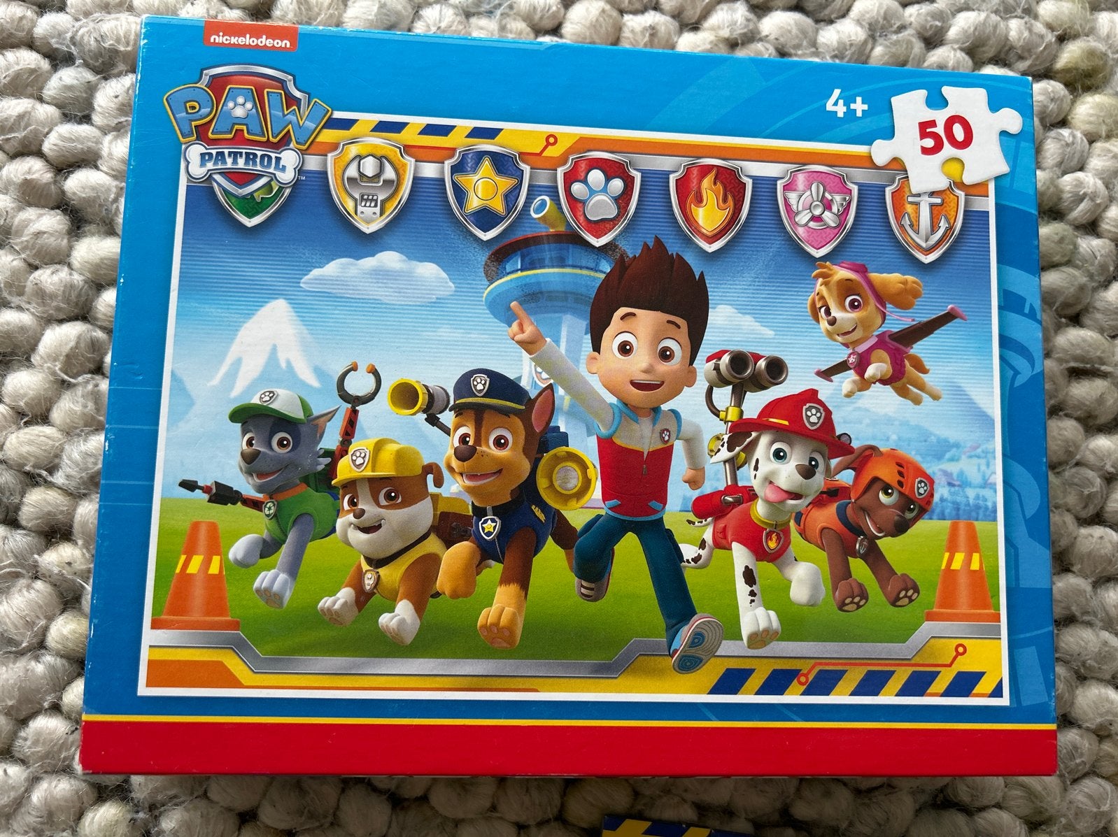 Paw Patrol puzzel 50 stukjes, Ophalen of Verzenden, 10 tot 50 stukjes, Gebruikt, 4 tot 6 jaar