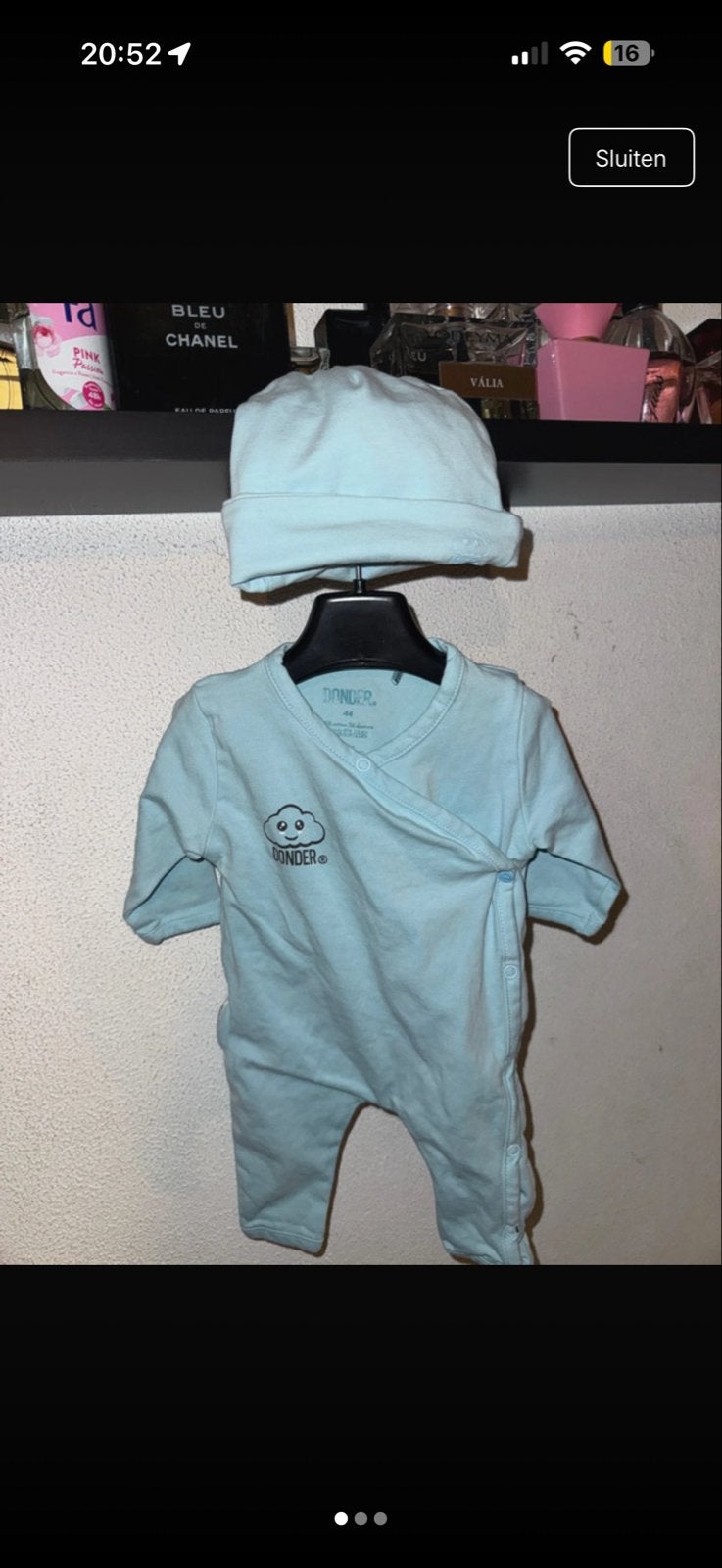 DONDER. Baby Boxpakje met mutsje - Zo goed als nieuw, Ophalen of Verzenden, Zo goed als nieuw, Jongetje of Meisje