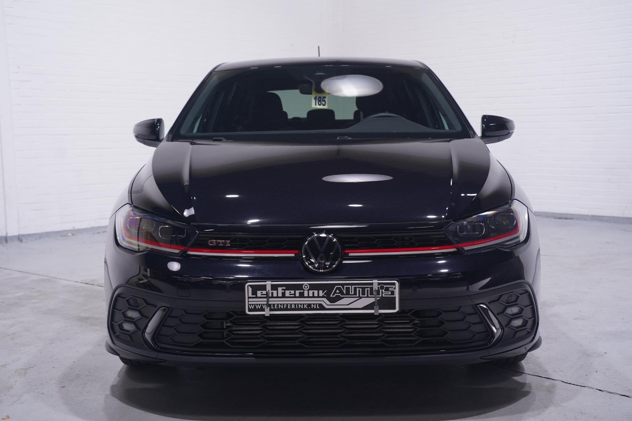 Volkswagen Polo 2.0 TSI GTI Apple Carplay IQ.Light Stoelverw, Auto's, Gebruikt, 4 cilinders, 1984 cc, Zwart