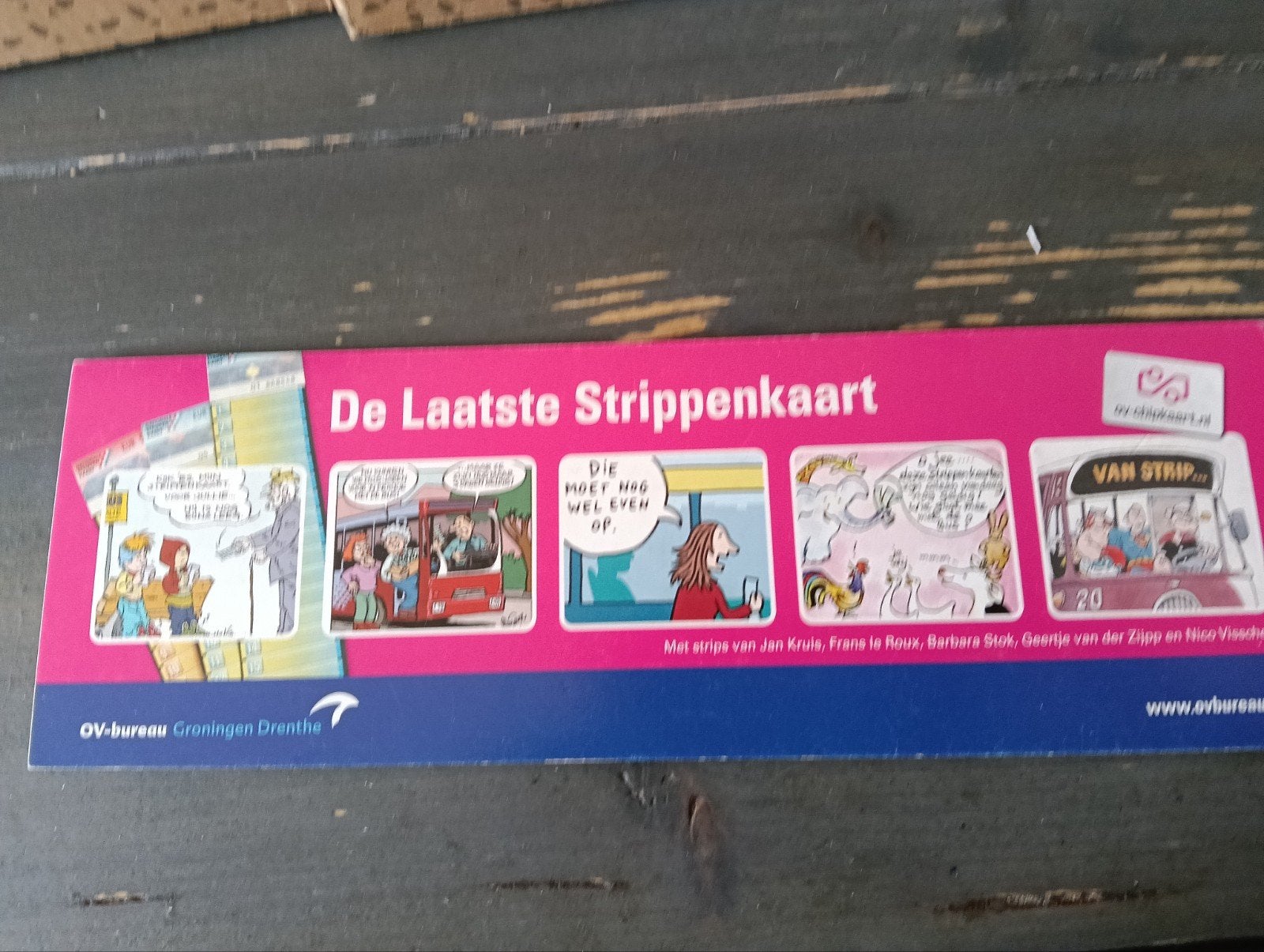 De laatste strippenkaart, Eén stripboek, Ophalen of Verzenden, Zo goed als nieuw