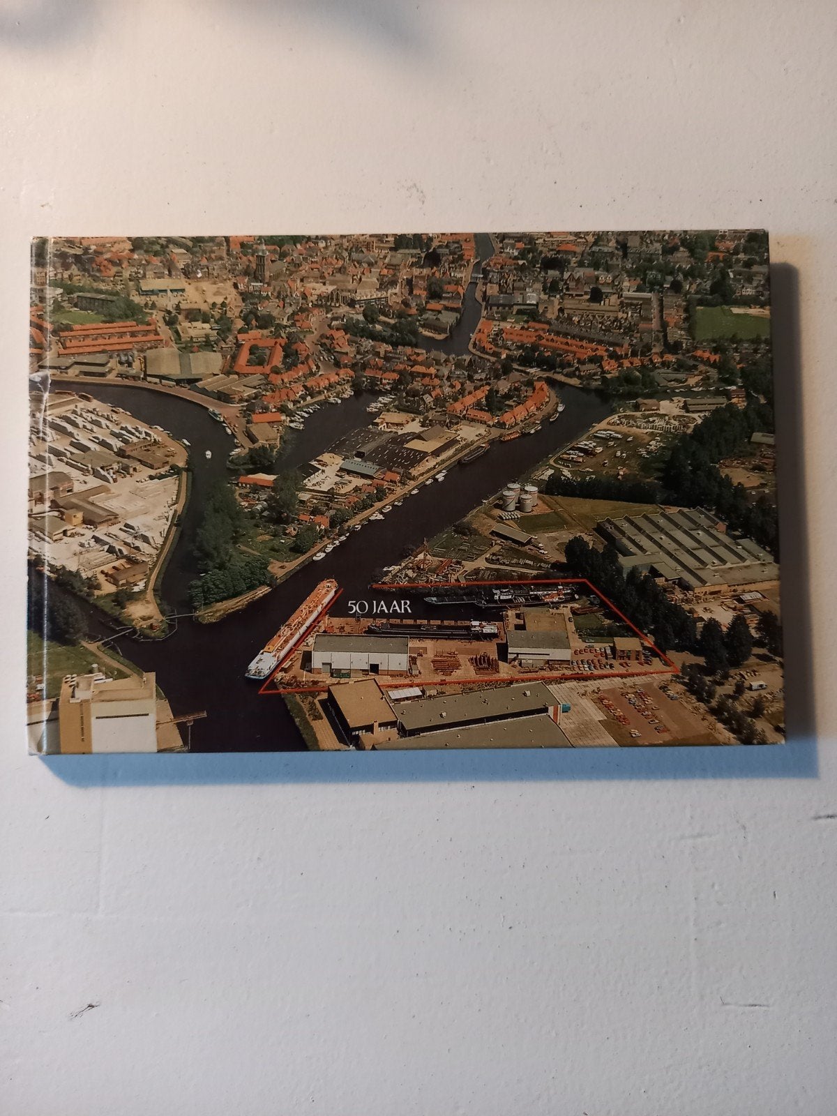 h29 Boek Scheepswerf De Kaap 50 jaar voortvarend 1939-1989, Ophalen of Verzenden, Gelezen