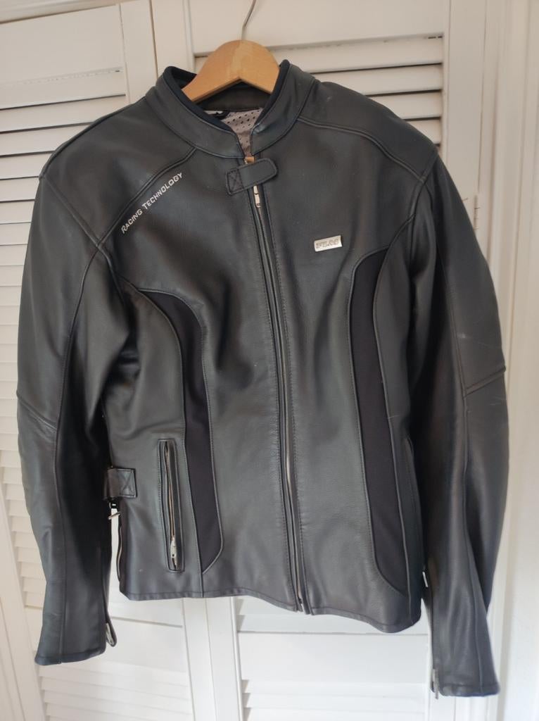 Leren motor jas, Ophalen of Verzenden, Tweedehands, Jas | leer